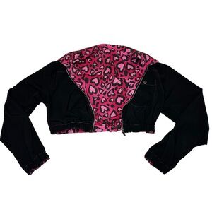 NWT Dollskill Hello Heartache Reversible Jacket size medium